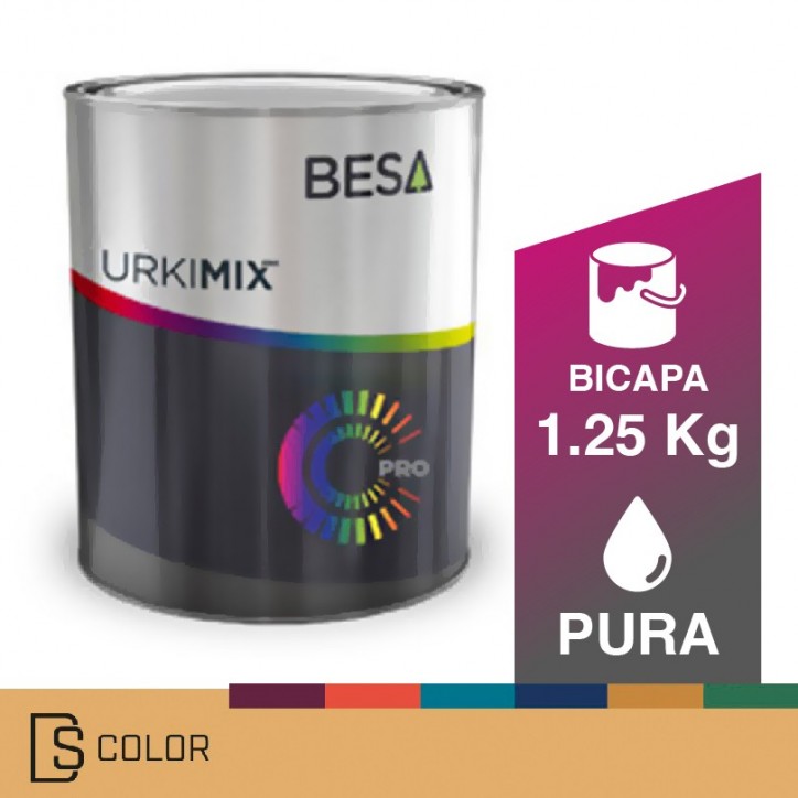 URKI MIX PRO DOPPELSCHICHTIGE LÖSEMITTELFARBE 1.25 KG - PURA