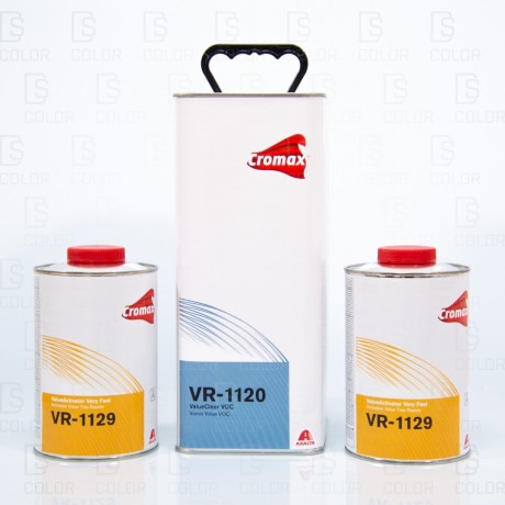 KIT CROMAX CLEARCOAT VR1120 (1U.) + HARDENER VR1129 (2U.) EXTRA FAST*