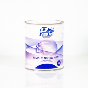 PAINTCAR 1K MATTE BLACK ENAMEL 1LT