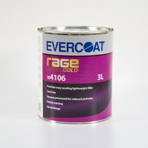 EVERCOAT POLYESTER-SPACHTEL RAGE GOLD 3LT