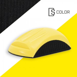 DS COLOR YELLOW CURVED SANDING BLOCK