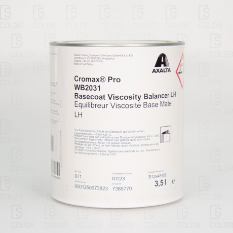 DS Color-CROMAX PRO-CROMAX PRO WB2031 VISCOSITY BALANCER LH 3,5LT