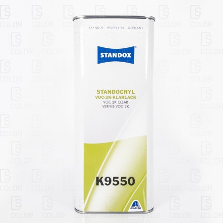 DS Color-STANDOX BARNICES-STANDOX BARNIZ VOC 2K CLEAR K9550 5L