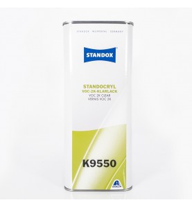 STANDOX TRANSPARENTE VOC 2K CLEAR K9550 5LT