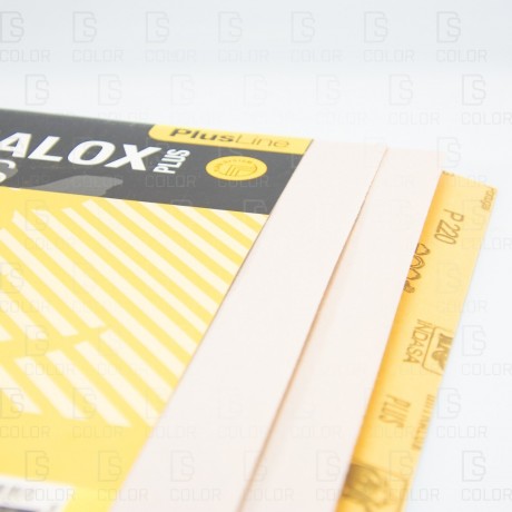 INDASA RHYNALOX PLUS LINE HOJA 230x280 P220 caja 50ud