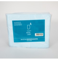 DERMAUTOLOGY Blauer Entfettungstuch 38x30cm Pack (50 Stück)