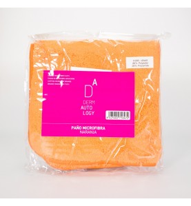 DS Color-PULIDO Y ABRILLANTADO-DERMAUTOLOGY BAYETA MICROFIBRA NARANJA 40X40