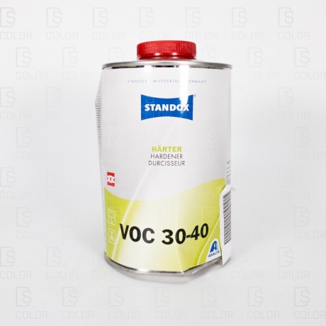 DS Color-OUTLET STANDOX-STANDOX CATALIZADOR VOC 30-40 1LT (lento)//OUTLET