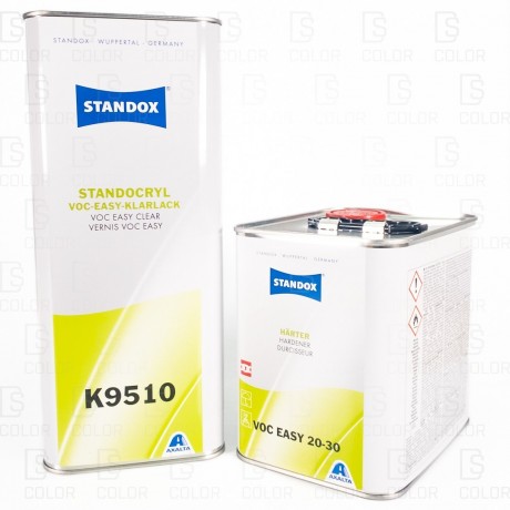 DS Color-STANDOX BARNICES-KIT STANDOX EASY K9510 5L+CAT.NORMAL 2,5L.
