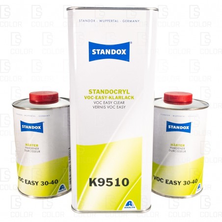 DS Color-STANDOX BARNICES-KIT STANDOX EASY K9510 5L+CAT.LENTO 2x1L.