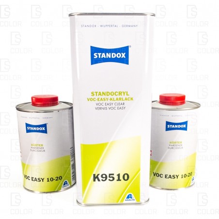 DS Color-STANDOX BARNICES-KIT STANDOX EASY K9510 5L+CAT.RAPIDO 2x1L.