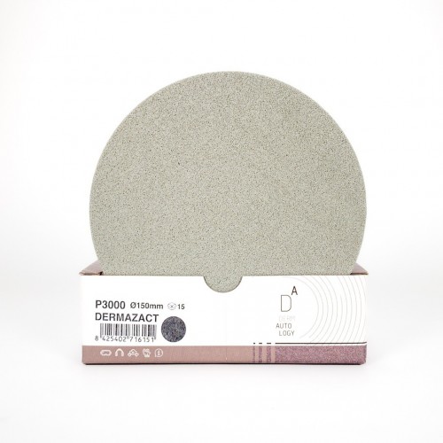 DERMAUTOLOGY DERMAZACT Schleifscheibe P3000 150mm (EINHEIT)