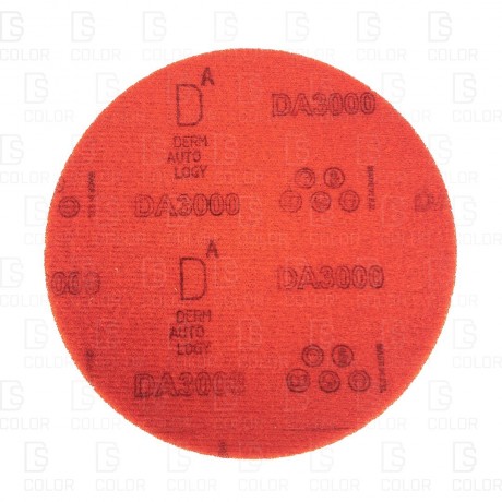DS Color-DERMAZACT ABRASIVOS-DERMAUTOLOGY DISCO DERMAZACT P3000 150mm (UNIDAD)