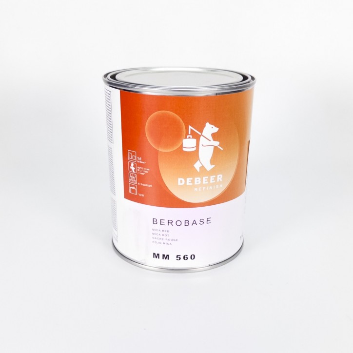 DE BEER MM 560 MICA RED SERIE 500 1LT