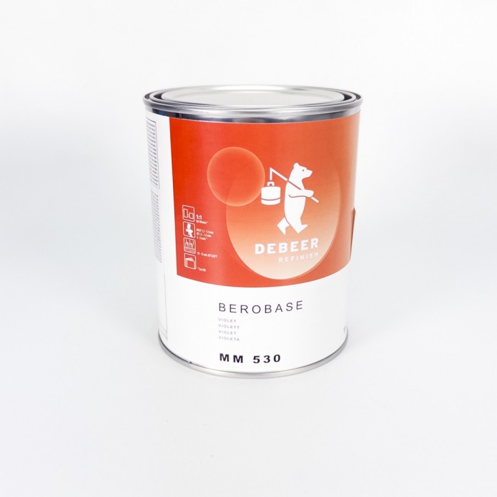 DS Color-SERIE 500-DE BEER MM 530 VIOLETA SERIE 500 1LT