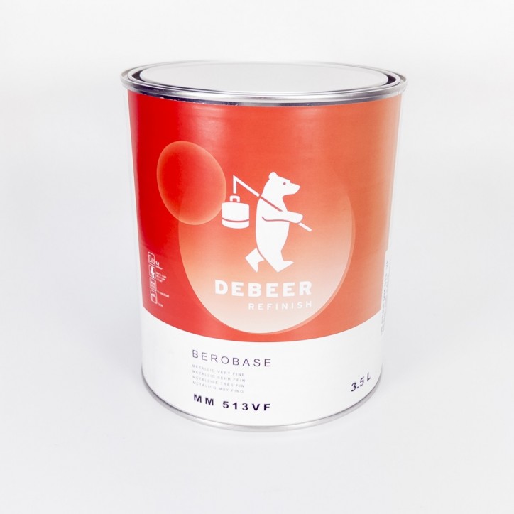 DE BEER MM 513VF METALLIC VERY FINE SERIE 500 3,5LT