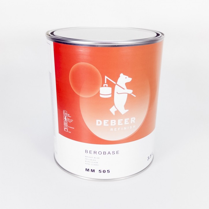 DE BEER MM 505 BRIGHT BLUE SERIE 500 3,5LT
