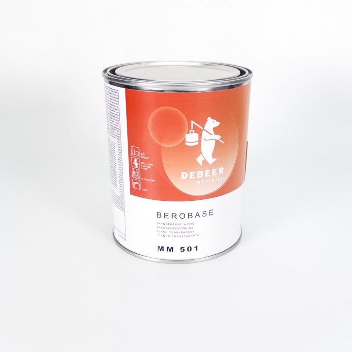 DE BEER MM 501 TRANSPARENT WHITE SERIE 500 1LT