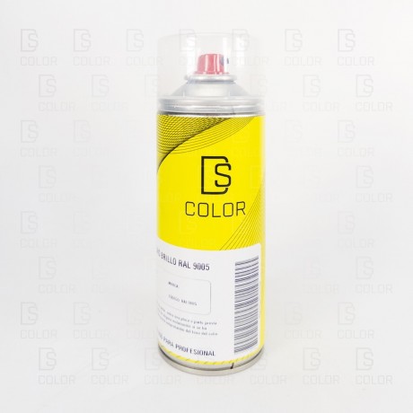 DS Color-DS COLOR-DS COLOR SPRAY NEGRO BRILLO RAL9005 400ML